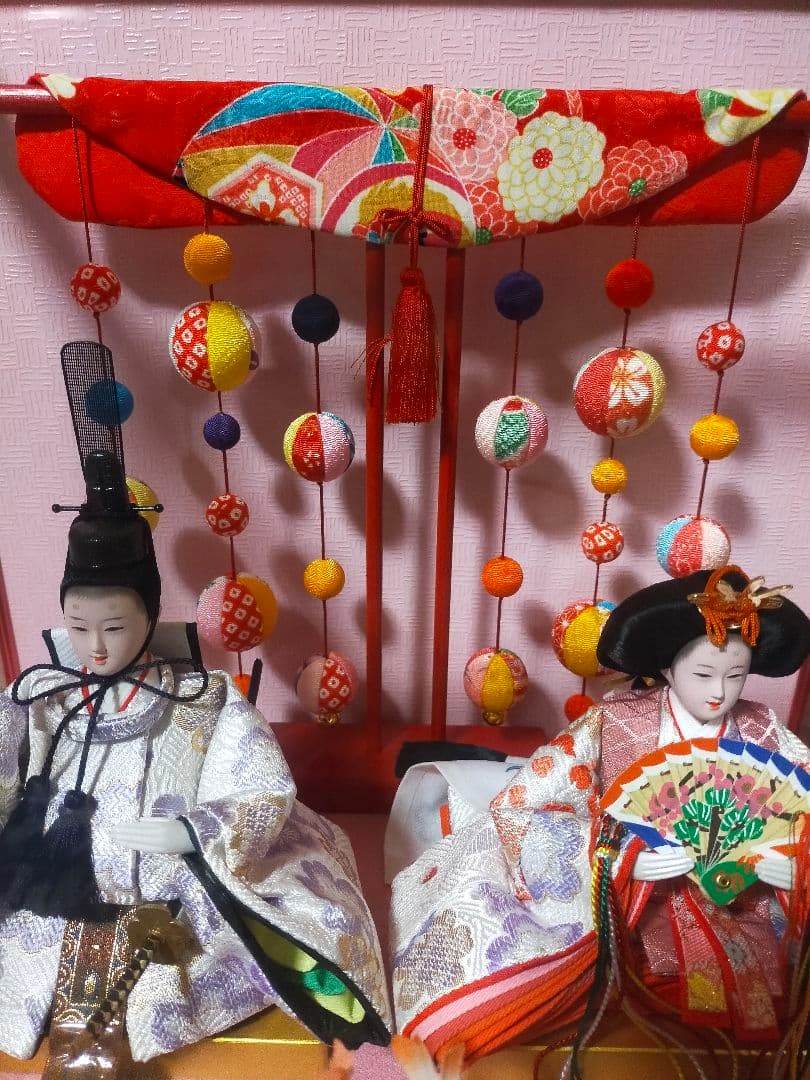 未使用 雛人形 さげもんつき 日本人形協会 コンパクト