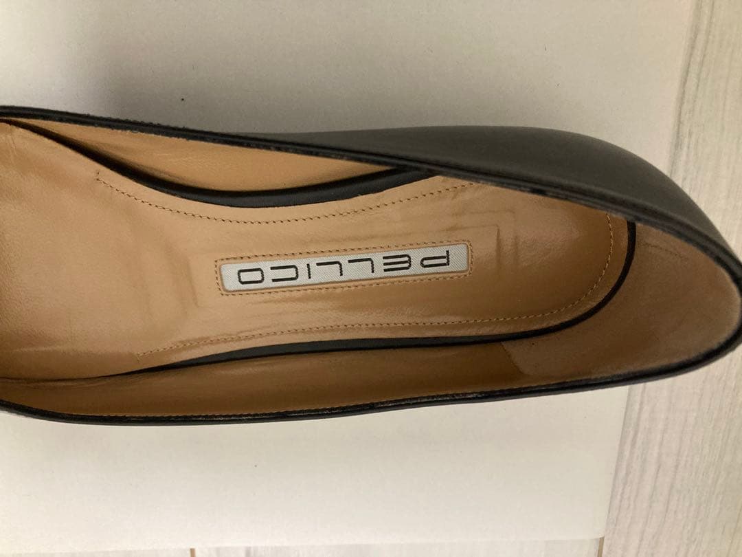 【Love.0113】PELLICO ブラック ポインテッドトゥ