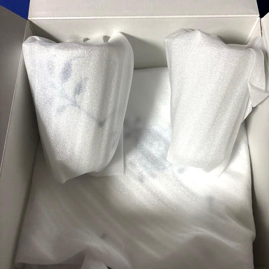 ロイヤルコペンハーゲン　ブルーフルーテッド　メガ・ホワイト　プレート&タンブラー