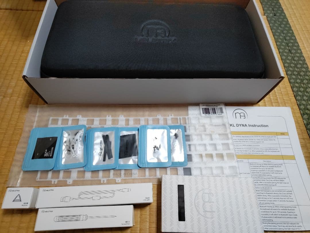 ZOOM TKL DYNA Aquamarine カスタム/自作キーボード