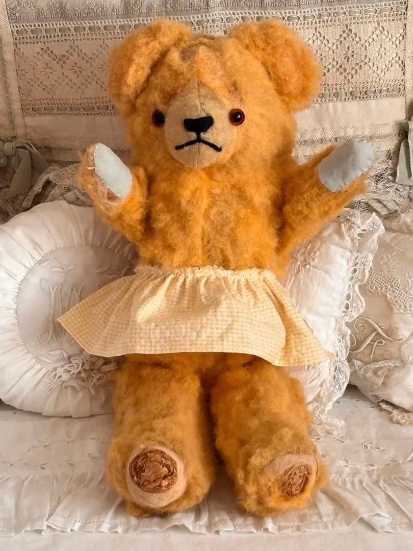 最終ʕ•ᴥ•ʔ ヴィンテージベア　アンティークベア　アンティークテディベア