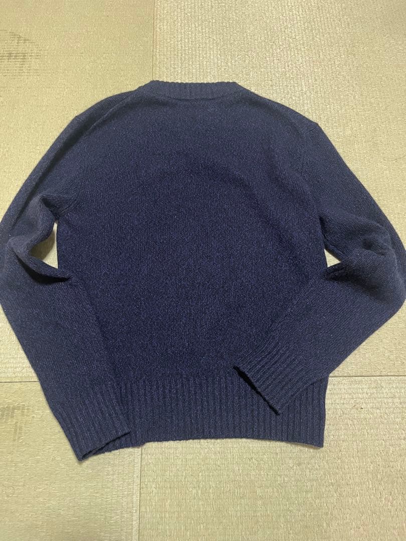 【美品】Ami Paris ネイビーニット カシミヤ　ユニセックス