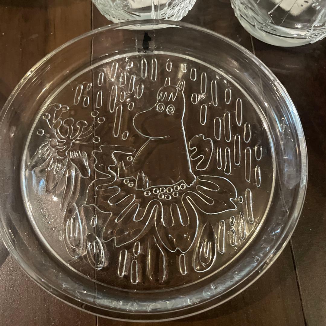 新品★アラビア　ARABIA ムーミン ガラス食器セット 6点