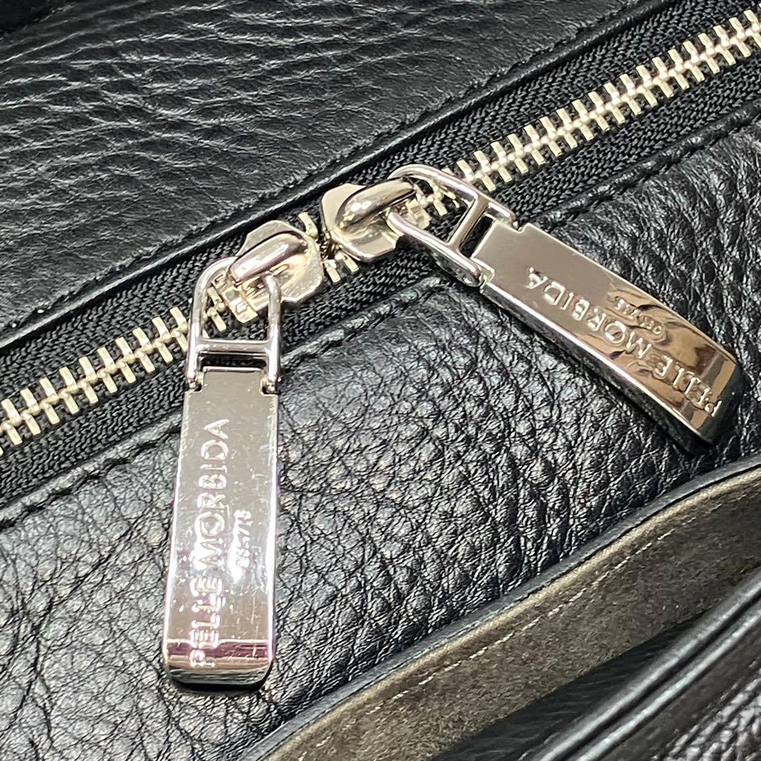 pelle morbida ペッレモルビダ レザー　トートバッグ　ビジネスバッグ