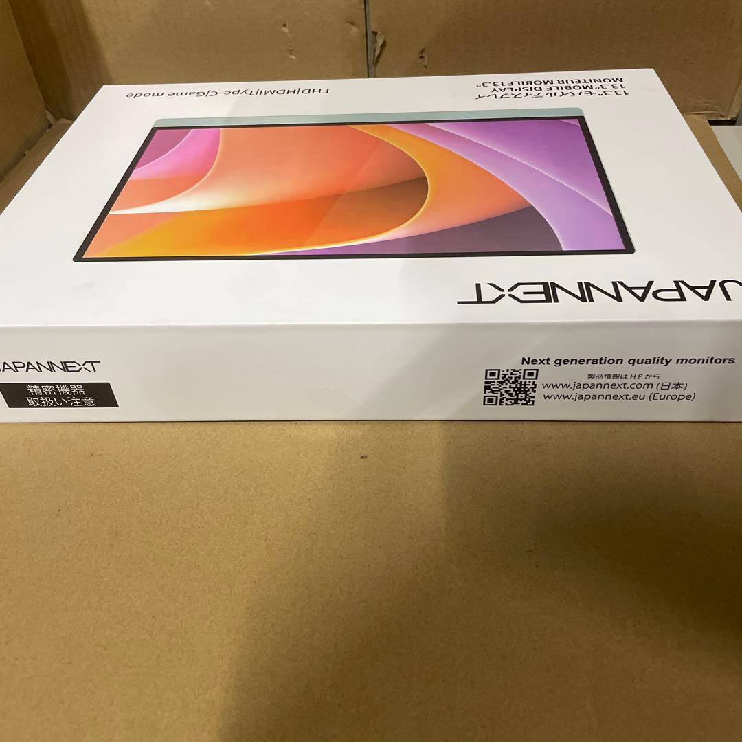 JAPANNEXT 13.3インチ モバイルモニター IPS