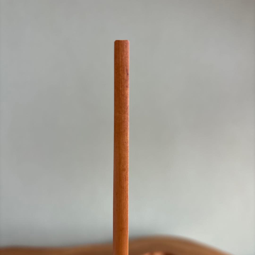 茶杓 銘「花ごろも」森洞雲造 竹筒 木箱入り