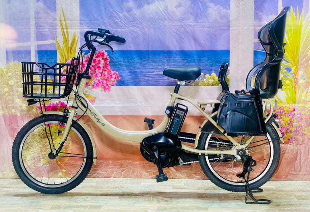 2020年！パスバビー12AH⭐️人気モデル！ヤマハ子供乗せ電動自転車Y3278