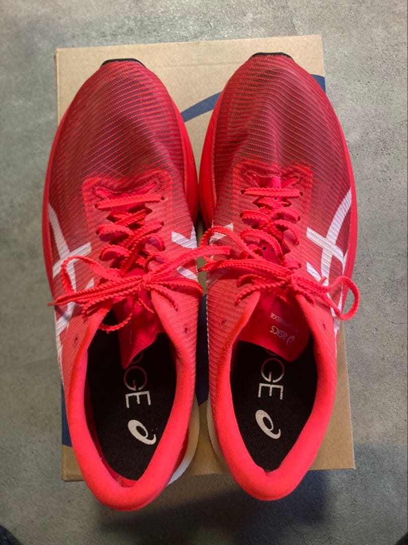 asics メタスピードエッジプラス　27.0cm 箱付き