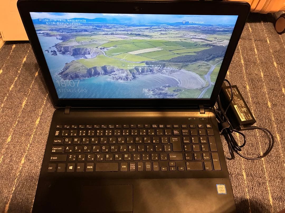 VAIO Pro PH 15.5型 i5-7300HQ 8GB 事務DVD学習