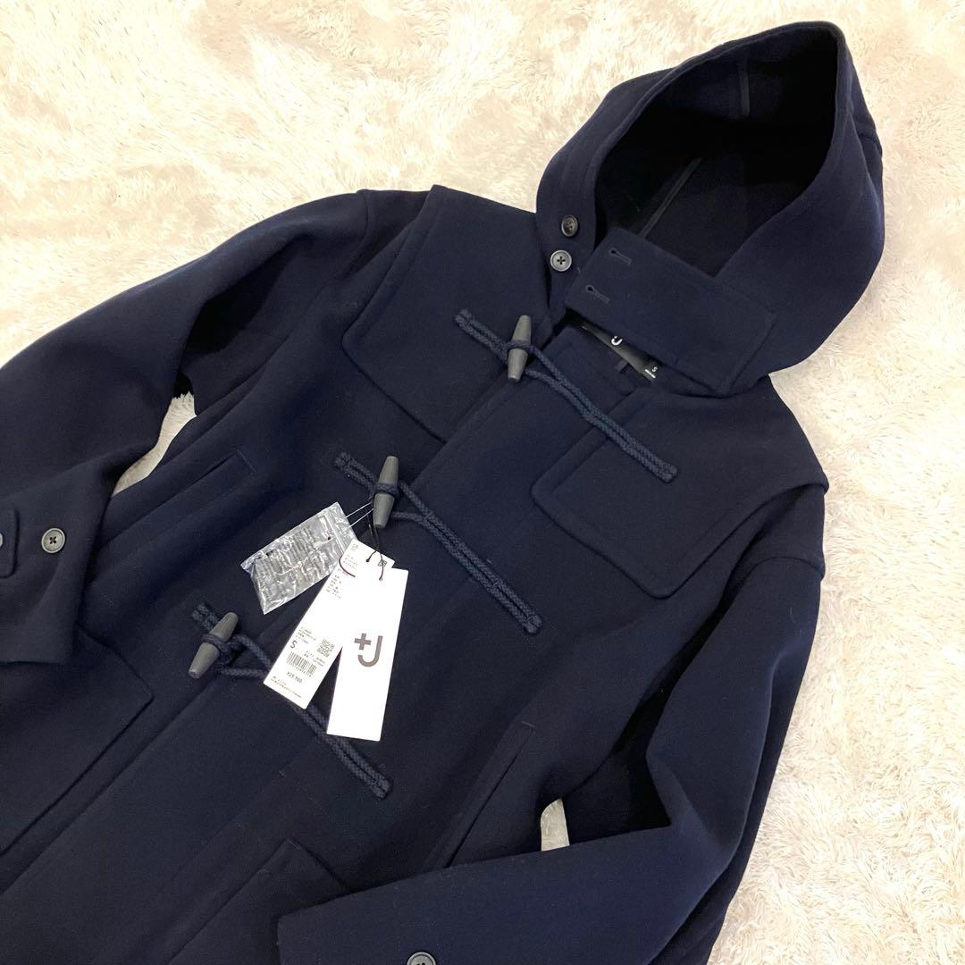 【新品タグ付き】ユニクロ ジルサンダー +J ダッフルコート S ネイビー