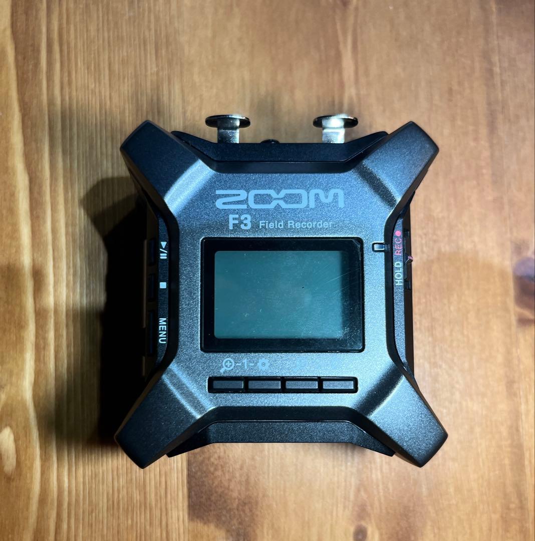 ZOOM F3 フィールドレコーダー　ほぼ未使用