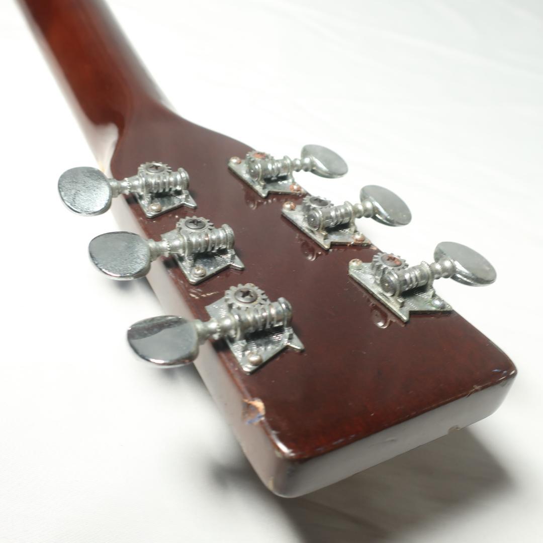 弦交換 Greco F-140 グネコロゴ期 ビンテージ アコースティックギター