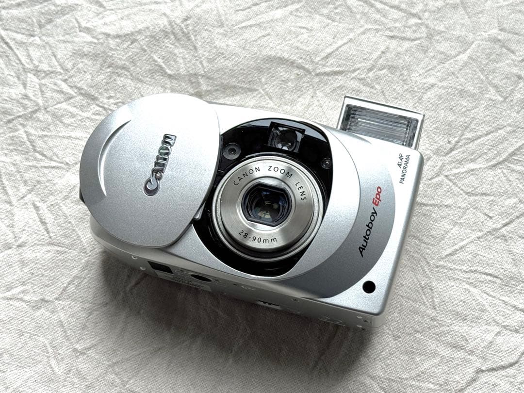 ⌘完動品！ 電池付き、作例あり！ Canon Autoboy EPO⌘