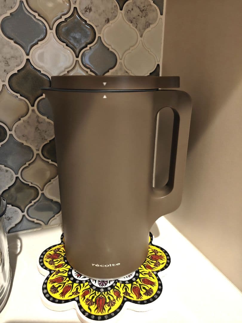 新品未使用　レコルト　récolte Auto Cooking Pot ブラウン