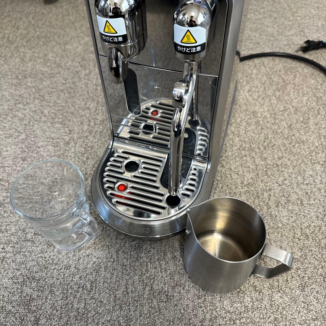 Nespresso エスプレッソマシン シルバーJ520最安値※最終値引即買歓迎