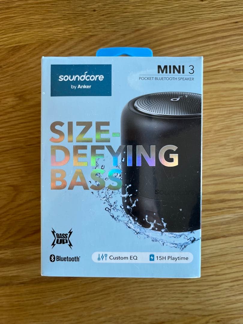 【新品3個セット】soundcore Mini 3 ワイヤレススピーカー