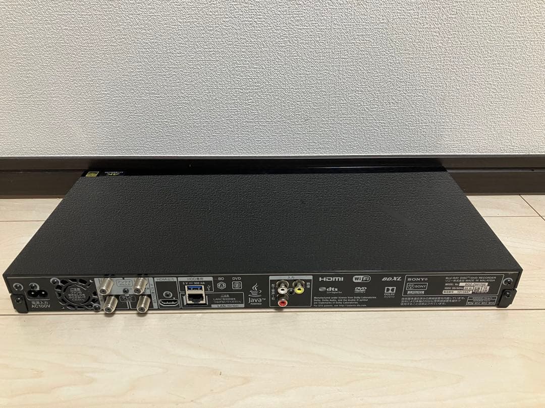 BDZ-ZW1700 本体のみ　動作品