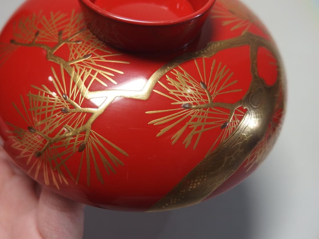 時代蒔絵鳳凰図盃一対/隠れ蓑/宝尽くし/吉祥紋/酒盃/加賀蒔絵