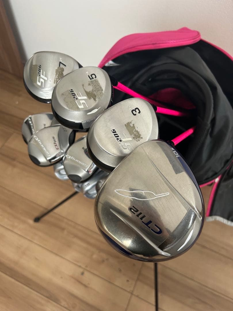 Fourteen ゴルフクラブセット ピンク オールフォティーン 愛用者必見
