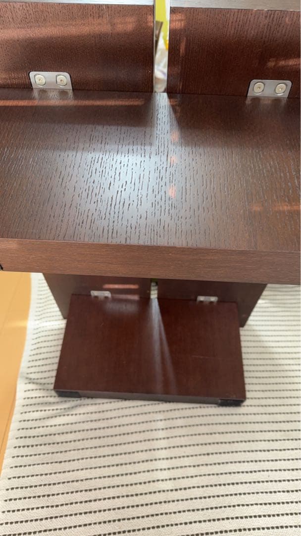 モーダエンカーサ　ダークブラウン デザイン ローテーブル