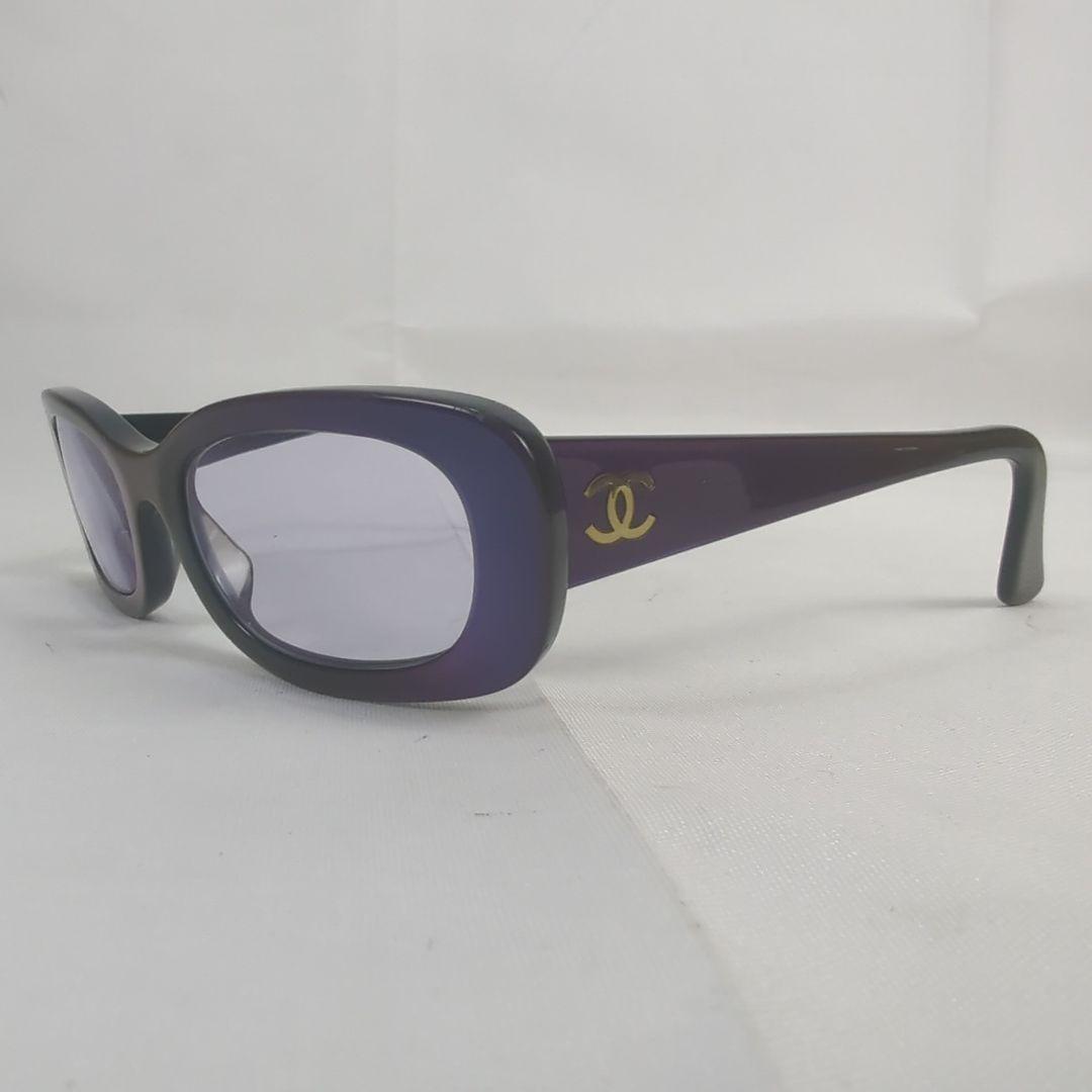 CHANEL シャネル サングラス ココマーク ブルー
