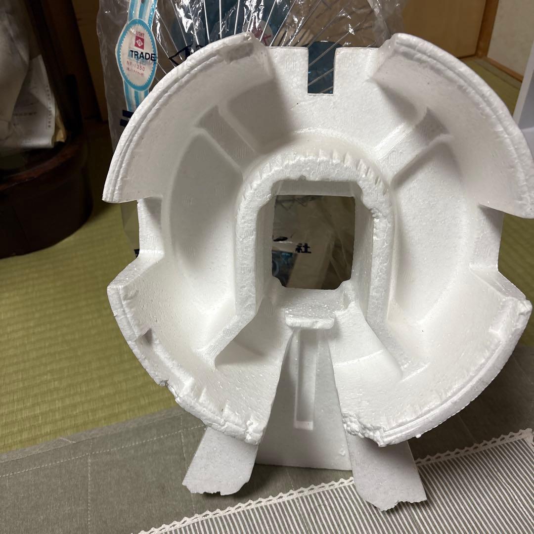 卓上扇風機 NF-350 青/白 タイマー付き