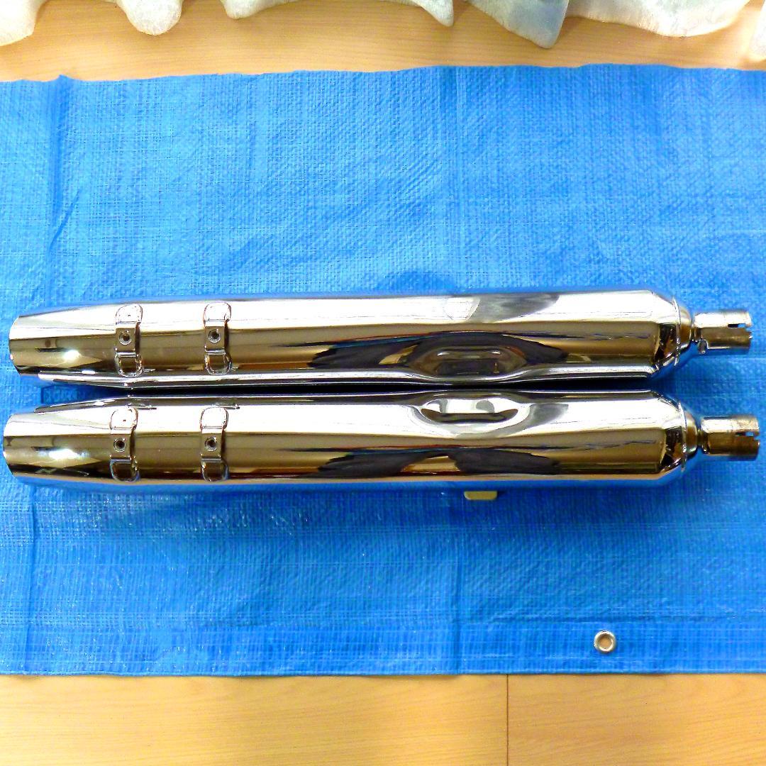 ■ハーレー 北米マフラー■ツーリング系 ～2016年用■パンチアウト済 美品■