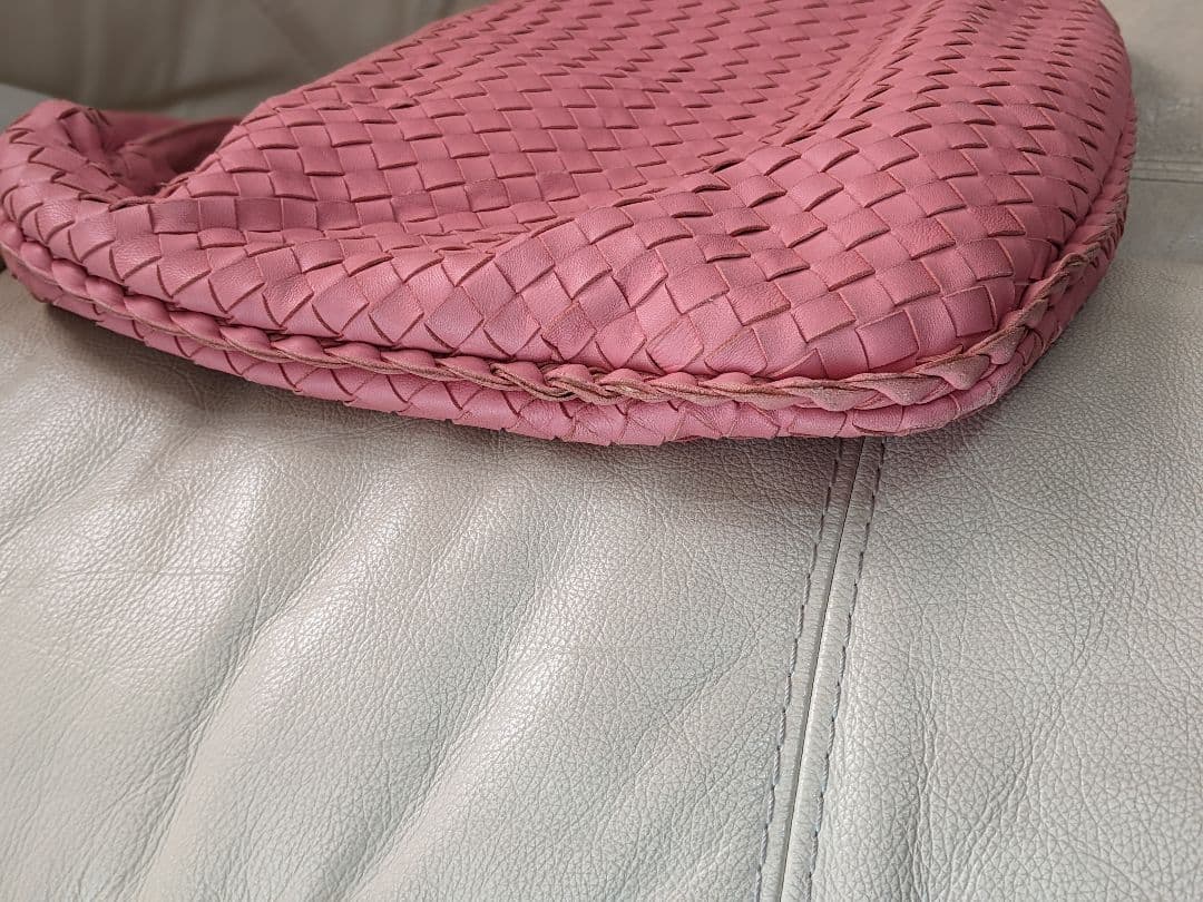 イントレチャート ハンドバッグ ピンク 付属品完備