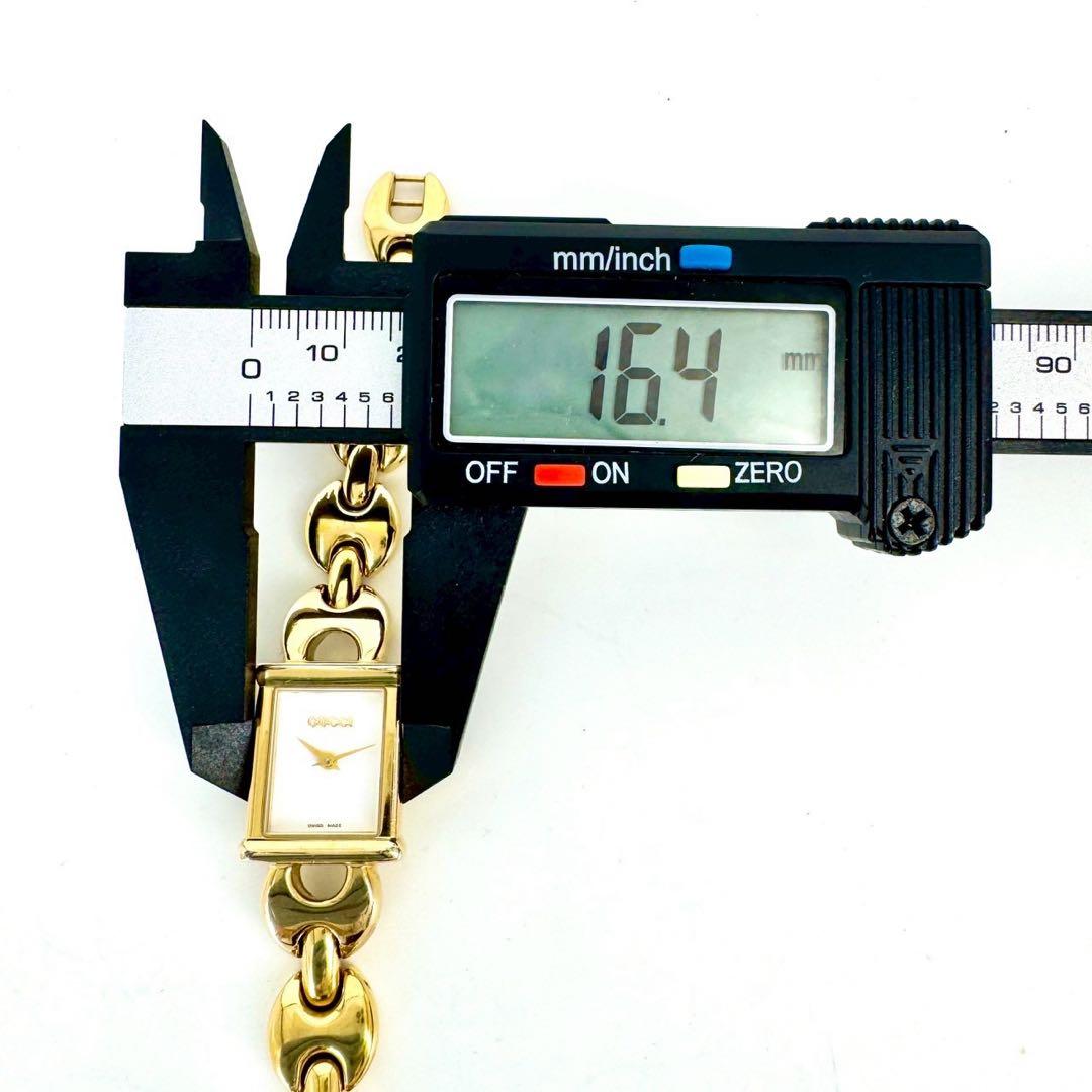 【付属品完備】GUCCI 1800L ゴールド チェンジベルト 腕時計