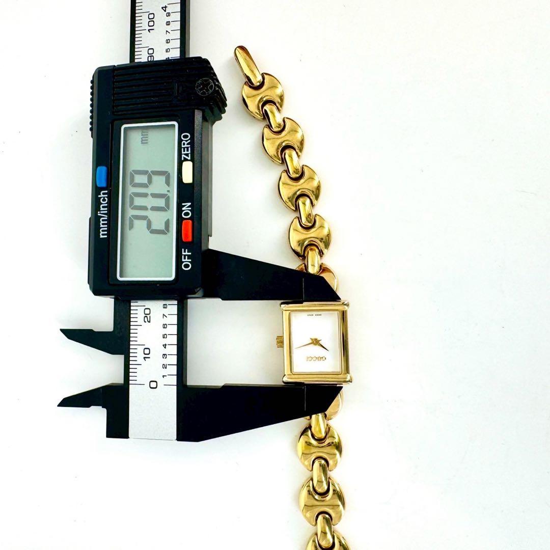 【付属品完備】GUCCI 1800L ゴールド チェンジベルト 腕時計