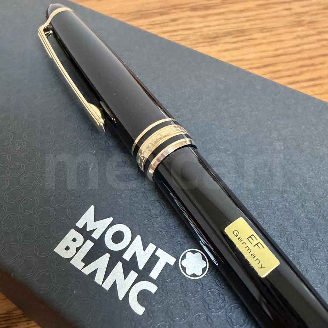 【美品】MONTBLANCマイスターシュテュック万年筆 EF