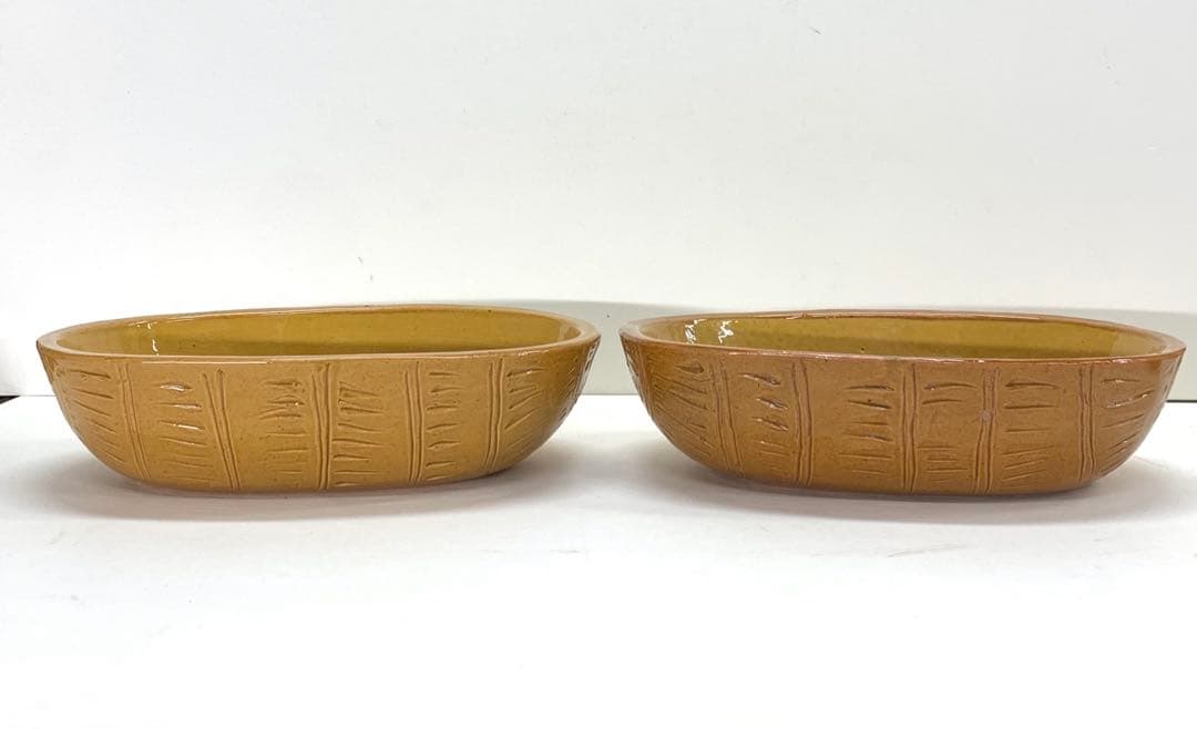 布志名焼 大 小 俵 深鉢 4点 民藝 レトロ