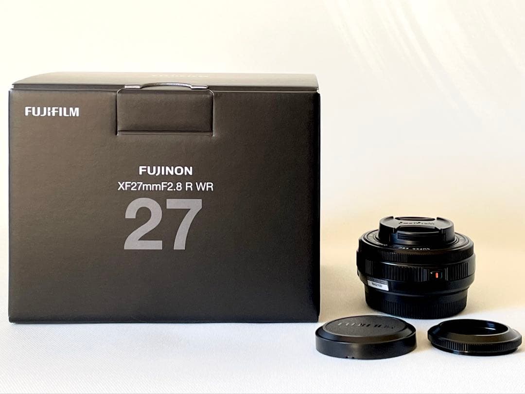 FUJIFILM XF27mmF2.8 R WR カメラレンズ