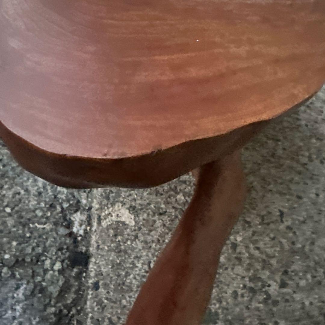 瞬間的お値下げ❣️無垢材 自然形状 木の花台