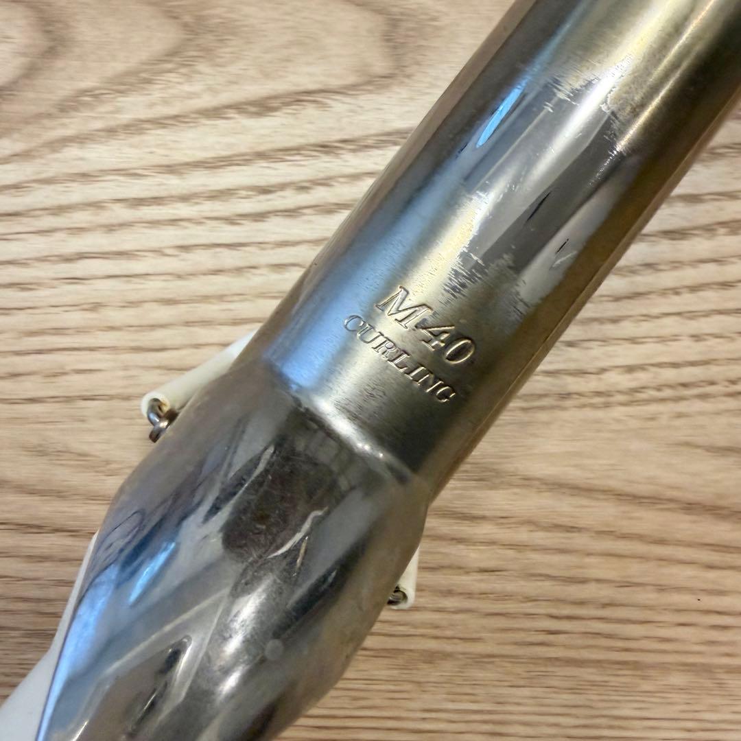 ★Repit★スクエアバー★40mm★カールヘアアイロン ★ホワイト★