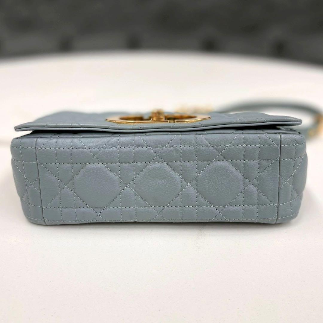 ディオール　カロ　スモール　ブルーグレー　ショルダーバッグ　2020年