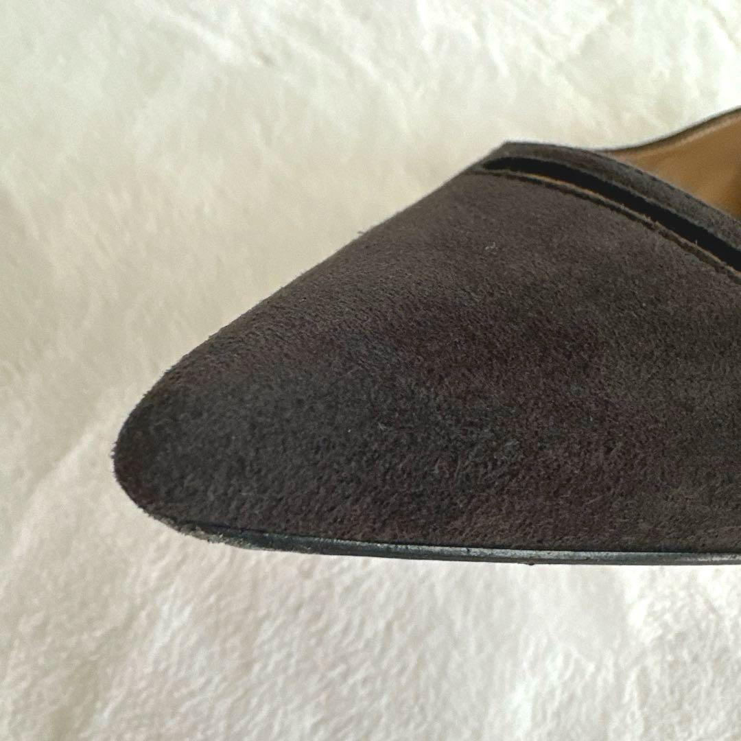 【PELLICO】ペリーコ アネッリ スウェード フラットパンプス 34.5