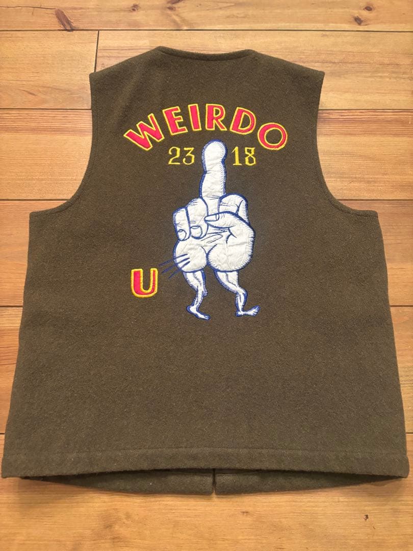 S*様 weirdoウィアード　ウールベスト