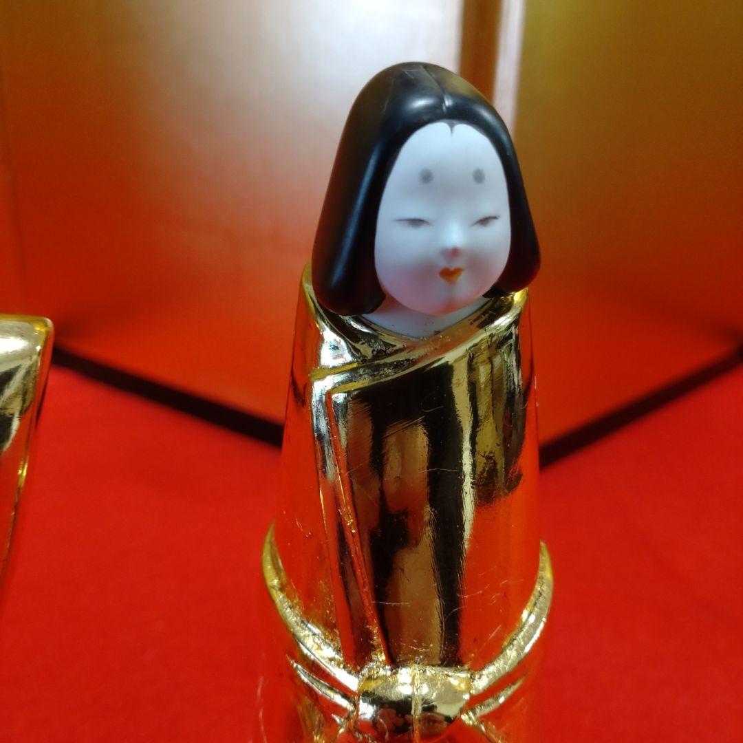 【雛蔵】立雛　純金箔押