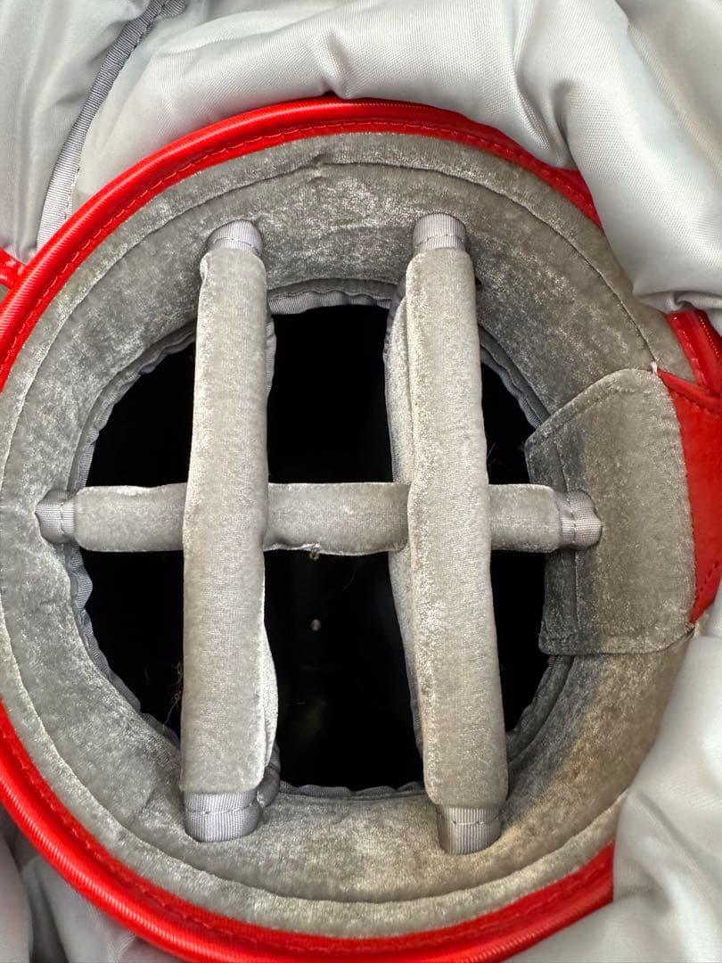 reisuke1020 le coq sportif ゴルフバッグ 赤黒