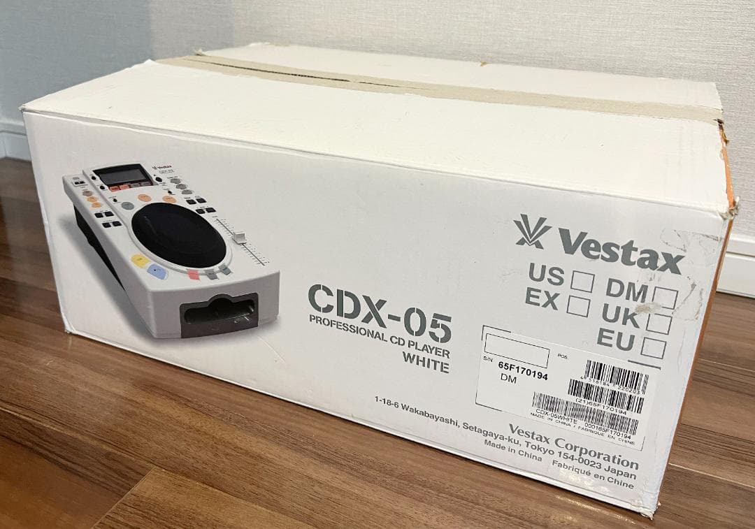 【完動品】VESTAX CDJ CDX-05 白