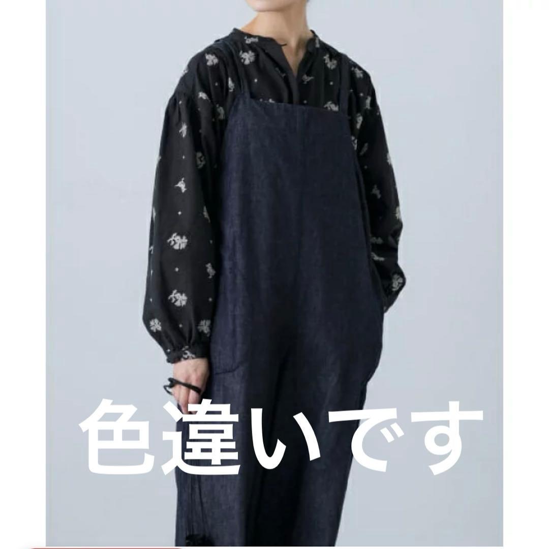 クロスステッチスモックブラウス　かぐれ