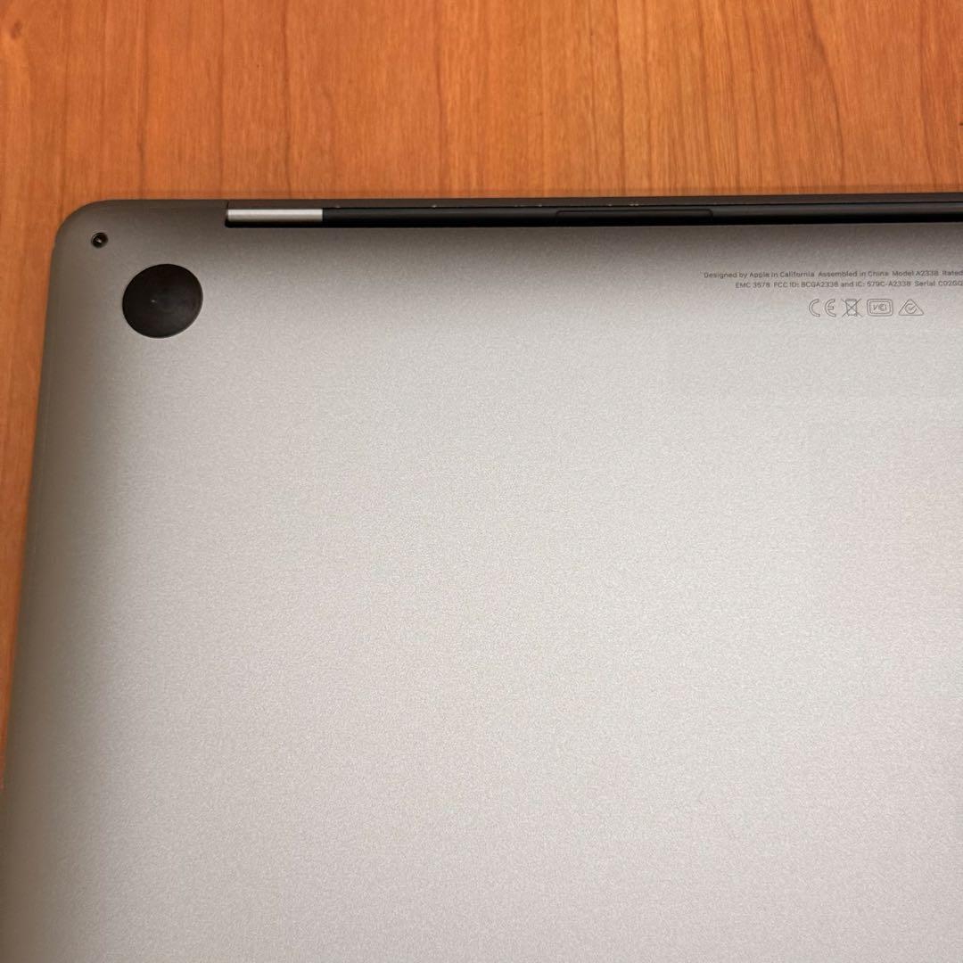 MacBook pro 13インチ 2020 M1 16GB SSD512GB