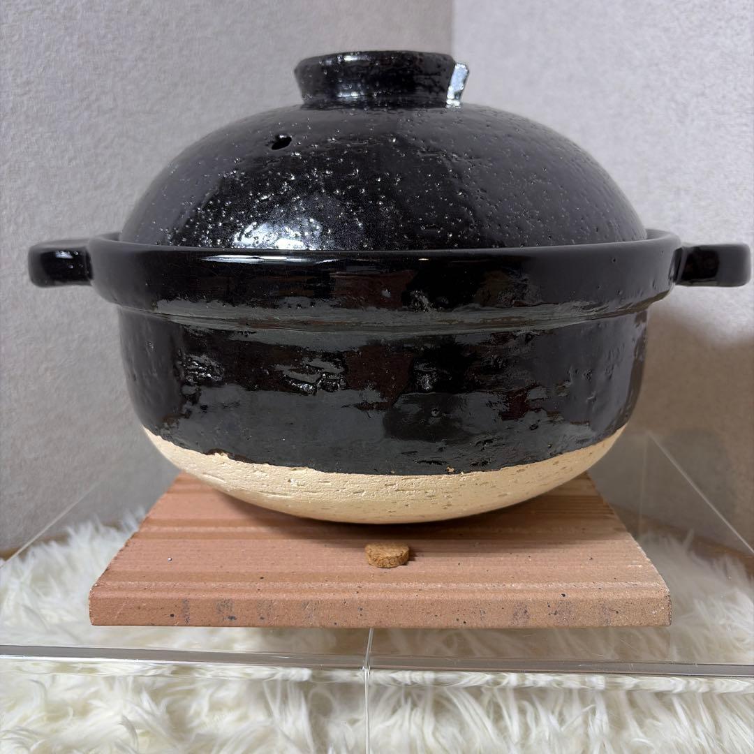 【新品未使用】長谷園 かまどさん 3合炊き