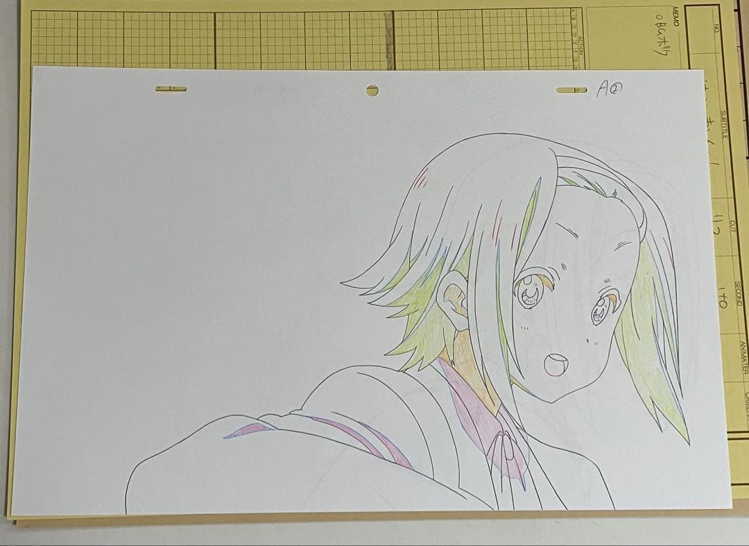 けいおん 描き下ろし生動画 京都アニメーション 京アニ りつ 原画