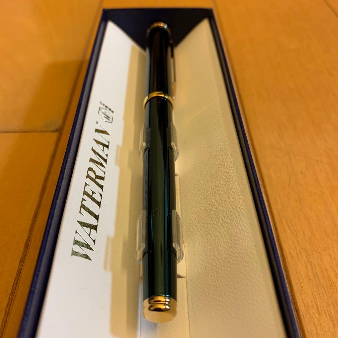 【希少限定品】WATERMAN ダークグリーン 万年筆　JP Morgan