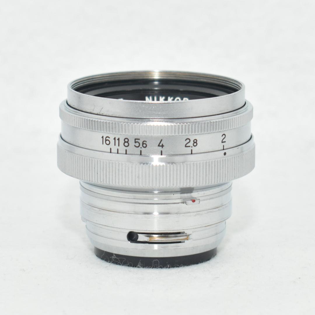 【美品】Nikon ニコン NIKKOR-H・C 5cm F2 Sマウント