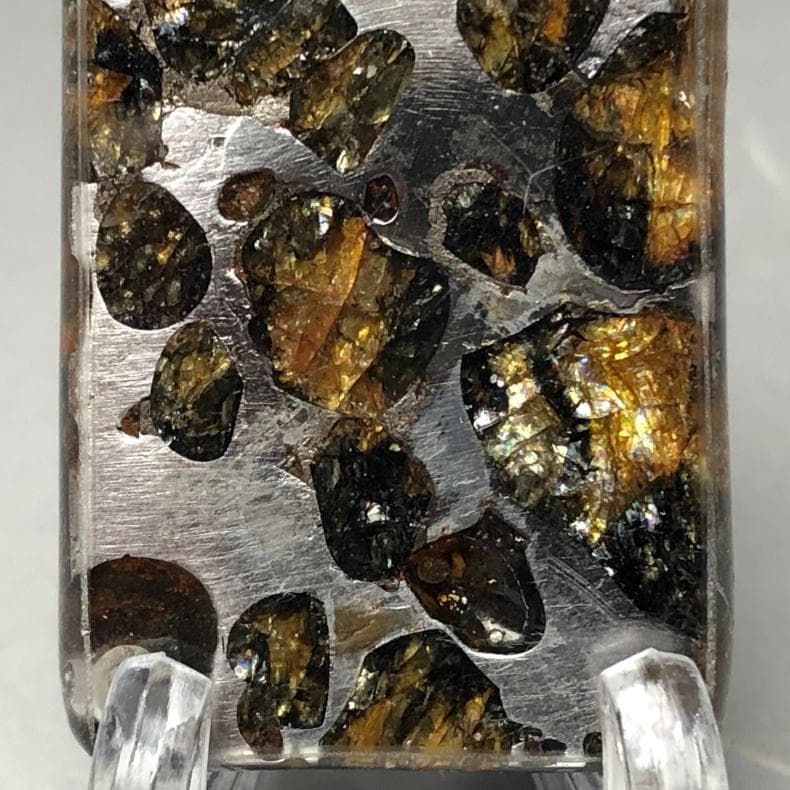 ヤ*ん様 パラサイト隕石 隕石　石鉄隕石　セリコ隕石 重さ約13ｇ　共箱