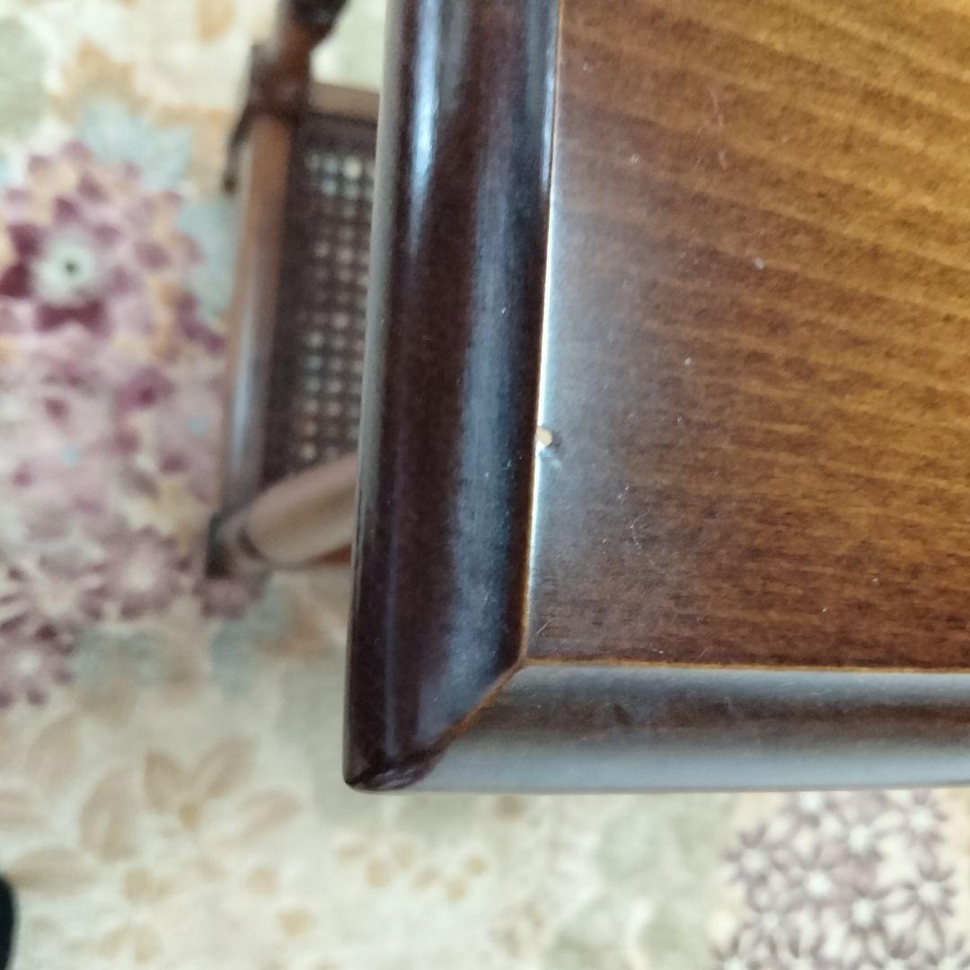 karmaku カリモクコロニアルシリーズ電話台　飾り棚フラワースタンド中古美品