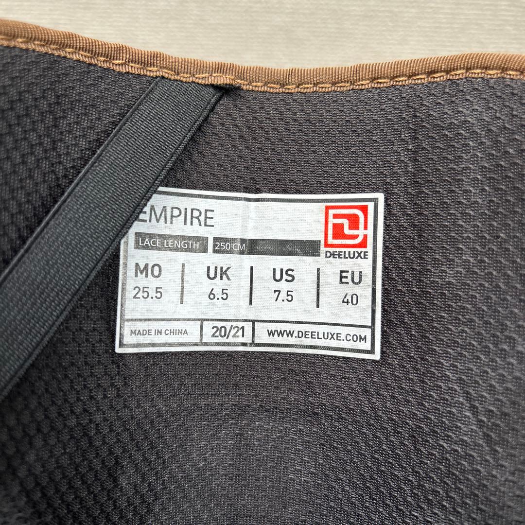 DEELUXE EMPIRE 25.5cm 20-21モデル